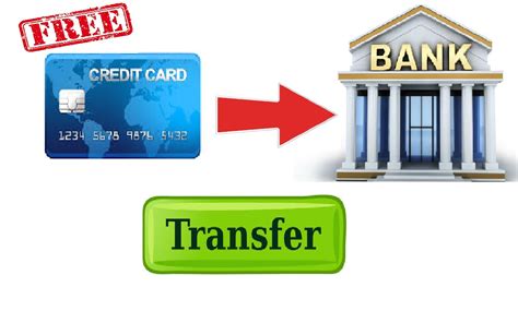 Send Money From Credit Card To Bank Account Free