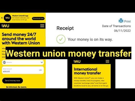 Send Western Union With Credit Card