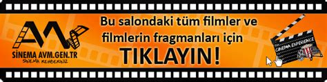 Serdivan avm sinema seansları