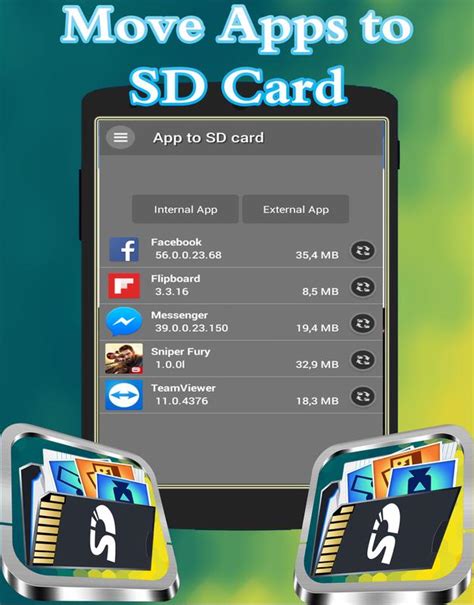 Set google play to download to sd card