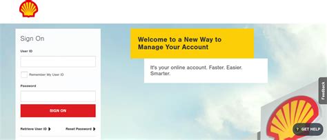 Shell Account Online Business