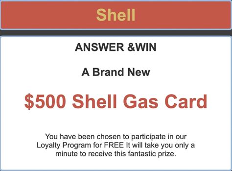 Shell Card Scam