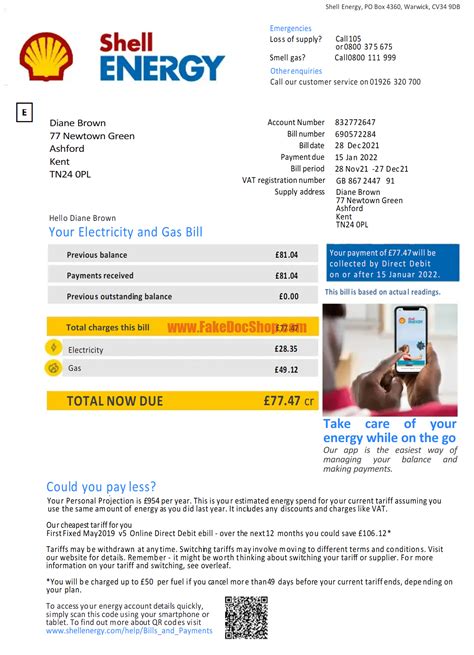 Shell Energy Bills And Payments