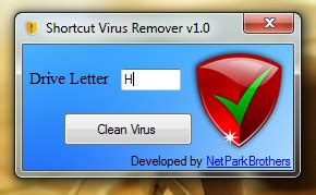 Shortcut virus remover تحميل