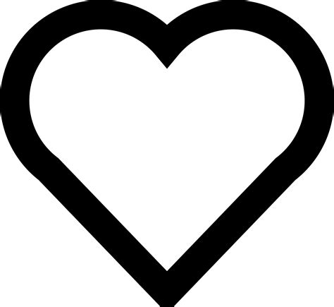 Simple Heart Clip Art