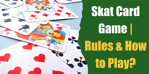 Skat Card Game How To Play