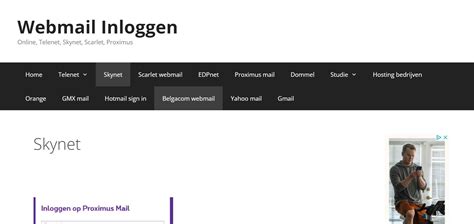 Skynet Mail Inloggen