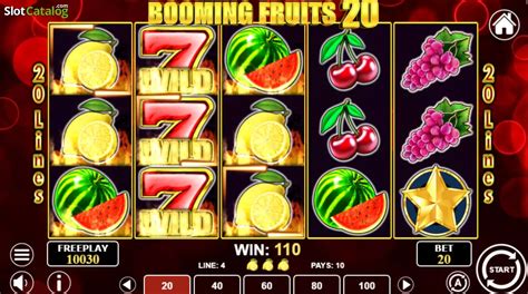 Slot Booming Fruits 20