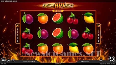 Slot Smoking Hot Fruits 20 Linhas