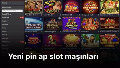 Slot maşınlarının necə oynadığını göstər  Pin up Azerbaycan, məsələn, rulet, bakara, blackjack və ya pəncərəli oyunlar kimi sevilən oyunları təqdim edir