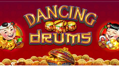 Slot machine dancing drums