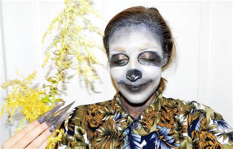 Sloth Makeup For Halloween