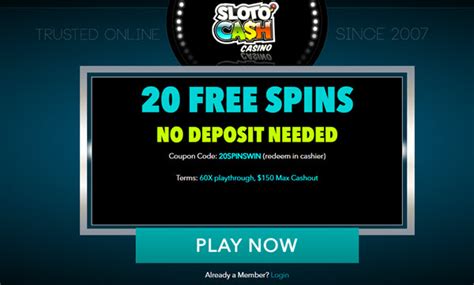 Sloto Cash Casino No Luck Needed