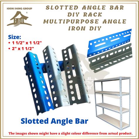 Slotted Angle Bar Shelves Diy
