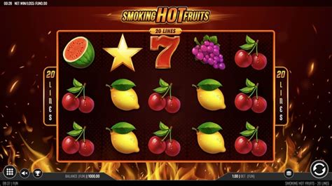 Smoking Hot Fruits 20 Lines слоту