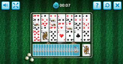 Solitaire Golf kartları oynamaq