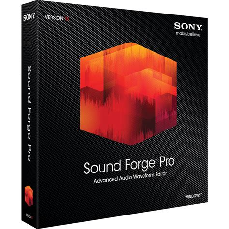 Sony sound forge pro 11 تحميل