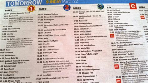 South Africa Tv Guide