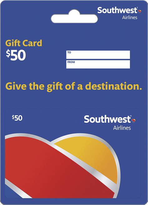 Southwest Airline Gift Certificates