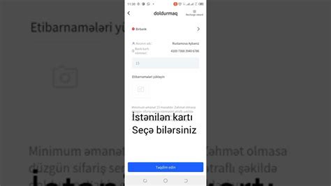 Spb kartından telefonunuza necə pul qoymaq olar