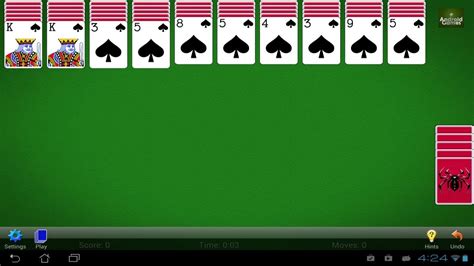 Spider Solitaire Free Full Screen Game