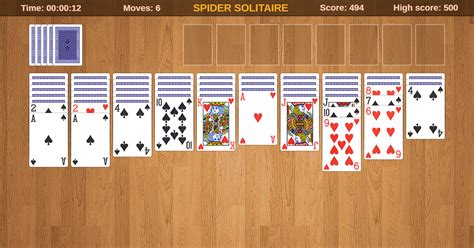 Spider Solitaire On Full Screen