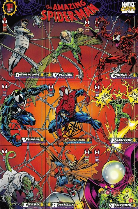 Spiderman Collector Cards