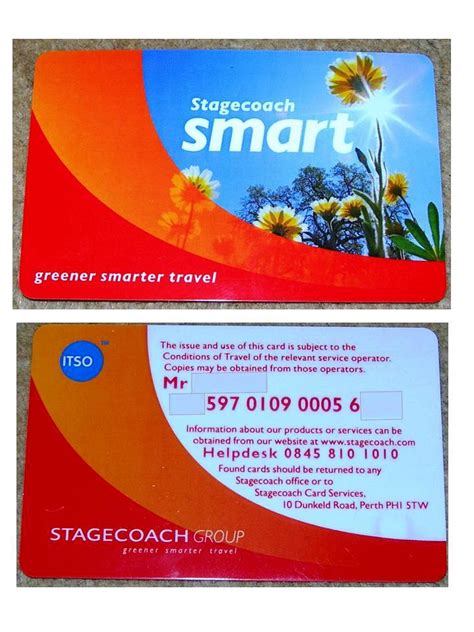 Stagecoach Smart Card Order