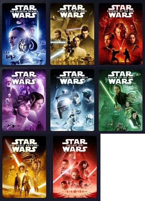 Star Wars Movies In Order