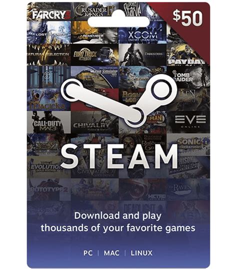 Steam Gift Card Digital