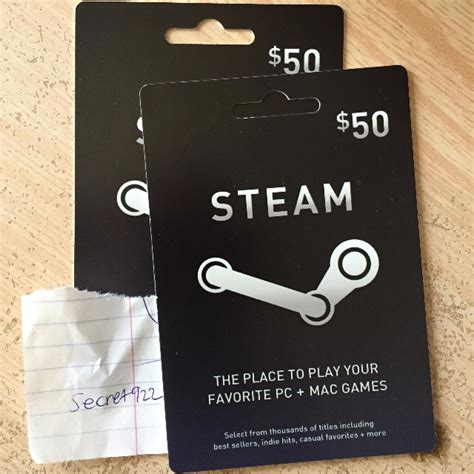 Steam Wallet Gift Card