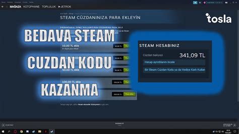 Steam cüzdan kodu kazanma