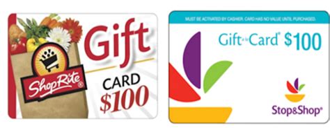 Stop And Shop Gift Certificate