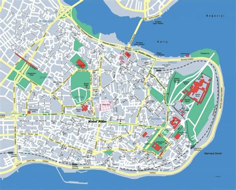 Sultanahmet Istanbul Map