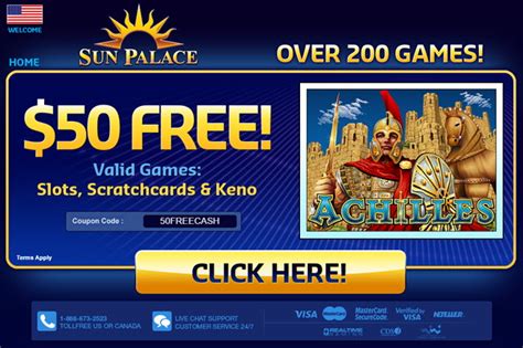 Sun Palace Casino No Deposit Bonus Codes 2023
