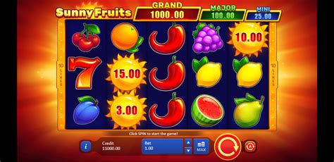 Sunny Fruits: Hold and Win slot