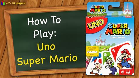 Super Mario Uno Instructions