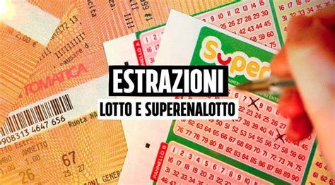 Superenalotto Estrazione Ultima