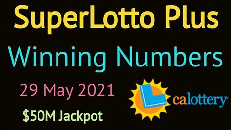 Superlotto Past Winning Numbers 2021