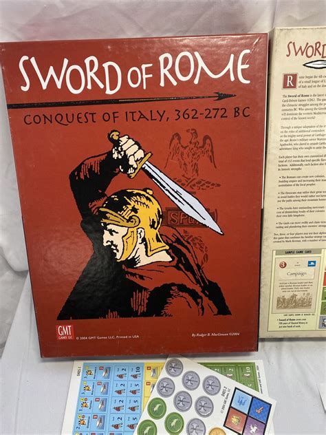 Sword Of Rome Board Game