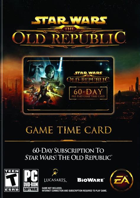 Swtor Game Card