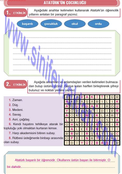 Türkçe çalışma kitabı sayfa 41