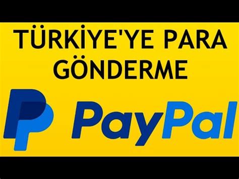 Türkiye'ye para gönderme