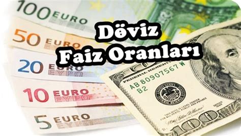 Türkiye finans döviz faiz oranları