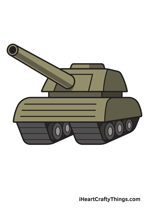 Tank Drawing For Kids