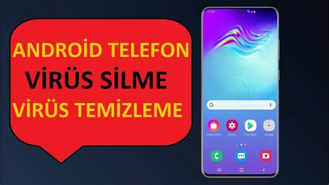 Telefon virüs temizleme