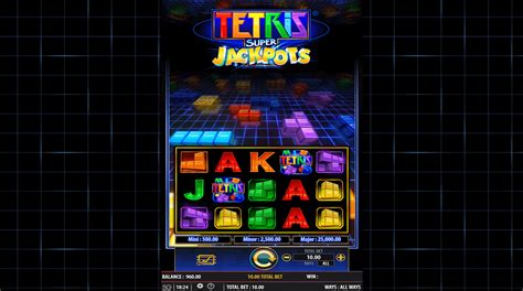 Tetris Super Jackpot Slot Machines