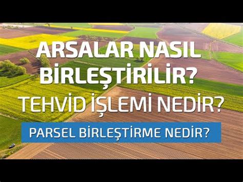 Tevhid işlemi nedir