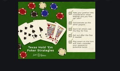 Texas pokerinin staj kombinasiyaları