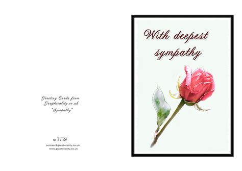 Thank You Sympathy Cards Free Printable